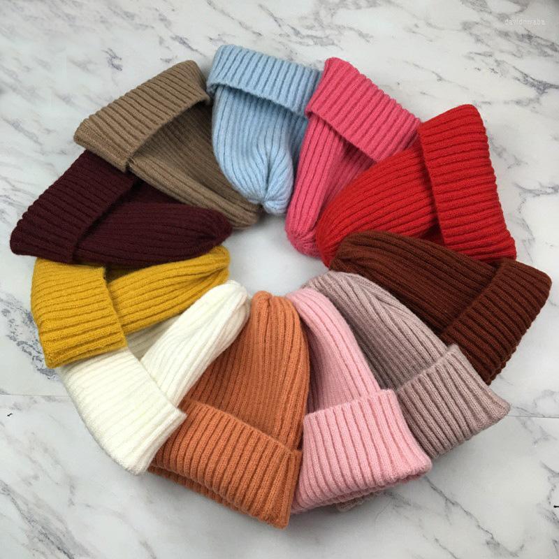 

Berets Winter Cashmere Hat For Women Beanie Hip Hop Cute Knitted Warm Caps Unisex Skullies, Gray