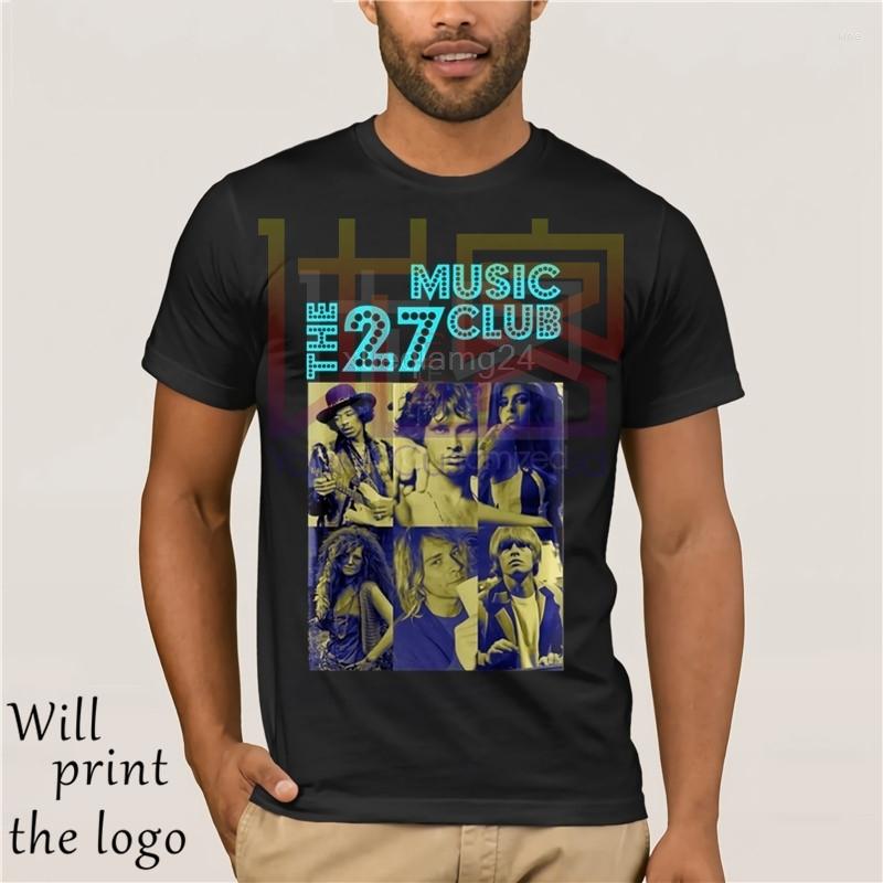 

Men' T Shirts Cotton Fashion T-shirts Exclusive And Unique T-shirt - The Music 27 Club Shirt, 11women light grey