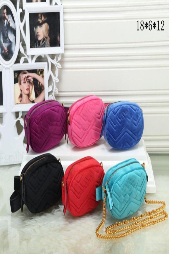 

Top Quality velvet Waist Bags women Fanny Pack bum bag Belt Money Handy Purse Solid Travel Bag1773891, Sky blue