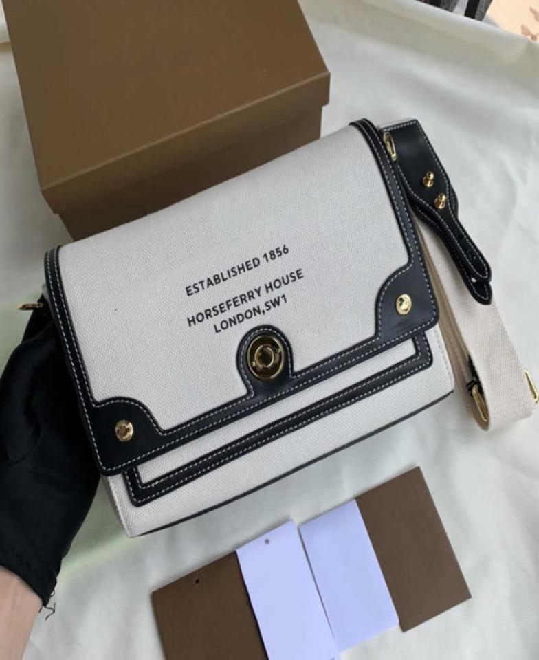 

Evening Bags Canvas Crossbody Bag Women Shoulder Clutch Bags High Quality Retro Plaid Printing Inner Cowhide Leather Removable Str6051973, Black