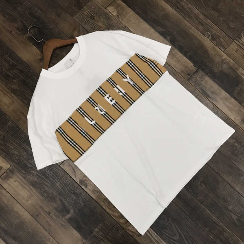 

Luxury Brand T-Shirts Mens Womens Sweatshirts Designer tshirt Embroidery Crew Neck Short Sleeves Shirt Cotton Clothing Burb Fashion Tees Summer Tops Streetwear, Black 1