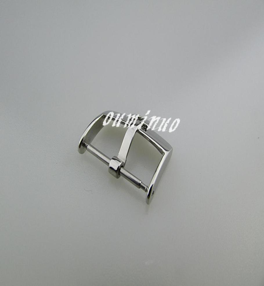 

16mm 18mm 20mm New HQ Silver Polished Watch Band Strap Pin Buckle For Omega Watch2026331