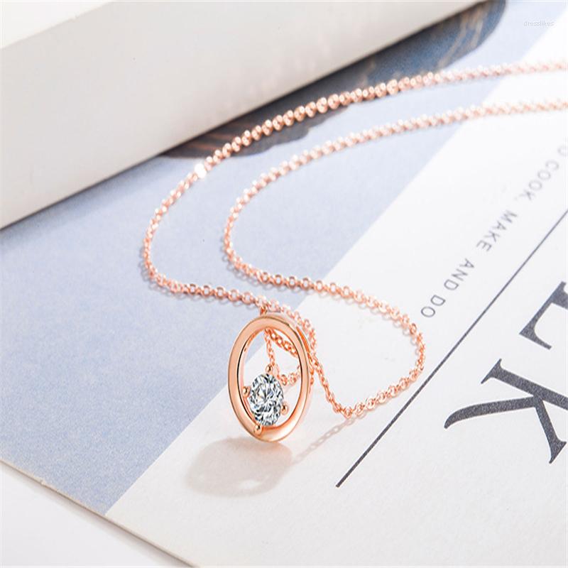 

Pendant Necklaces Fashion Trend Han So Hee Nevertheless The Same Women's Necklace Simple Temperament Versatile Exquisite Clavicle Chain