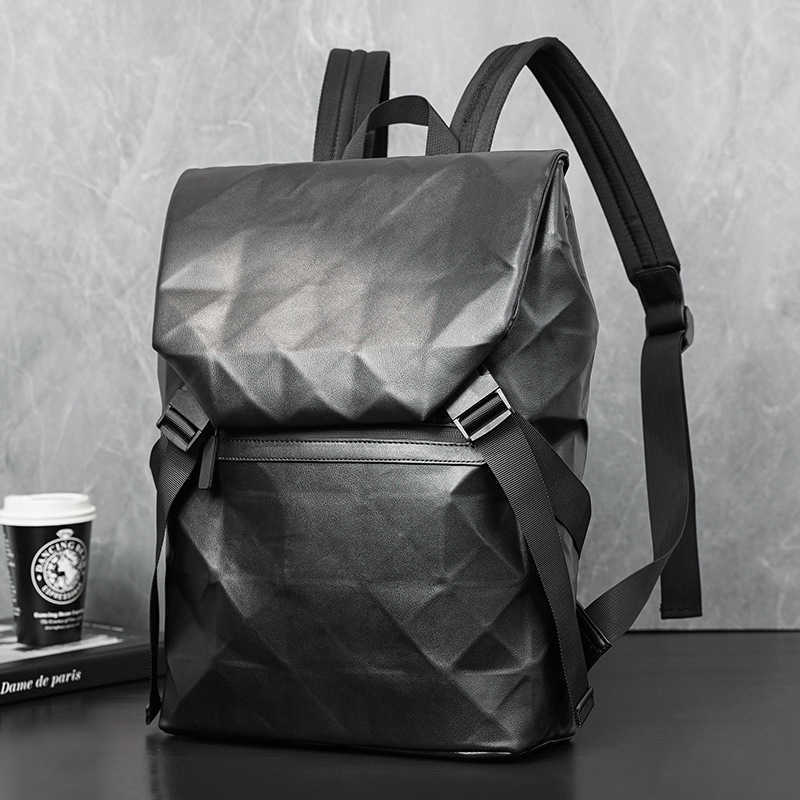 

Trendy Fashion Men's Backpack High Quality Youth Light Business Backpack Commuter Bag Leisure Outdoor Backpack 230526, Black7