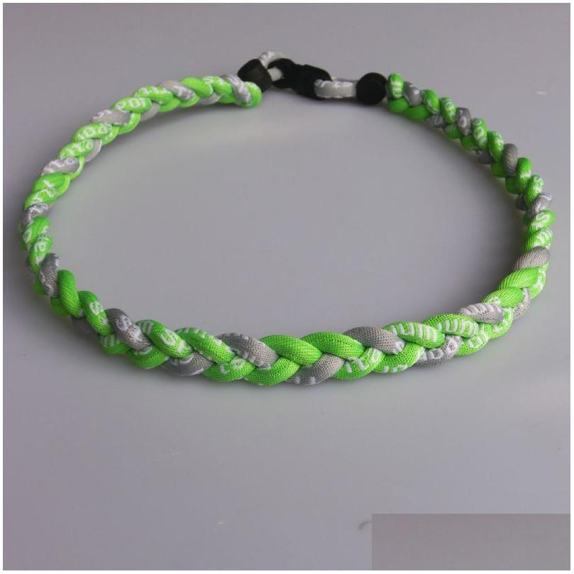 

Chokers Baseball Choker Sports Germanium Titanium Tornado Braided Necklaces Drop Delivery Jewelry Pendants Dh0Hr