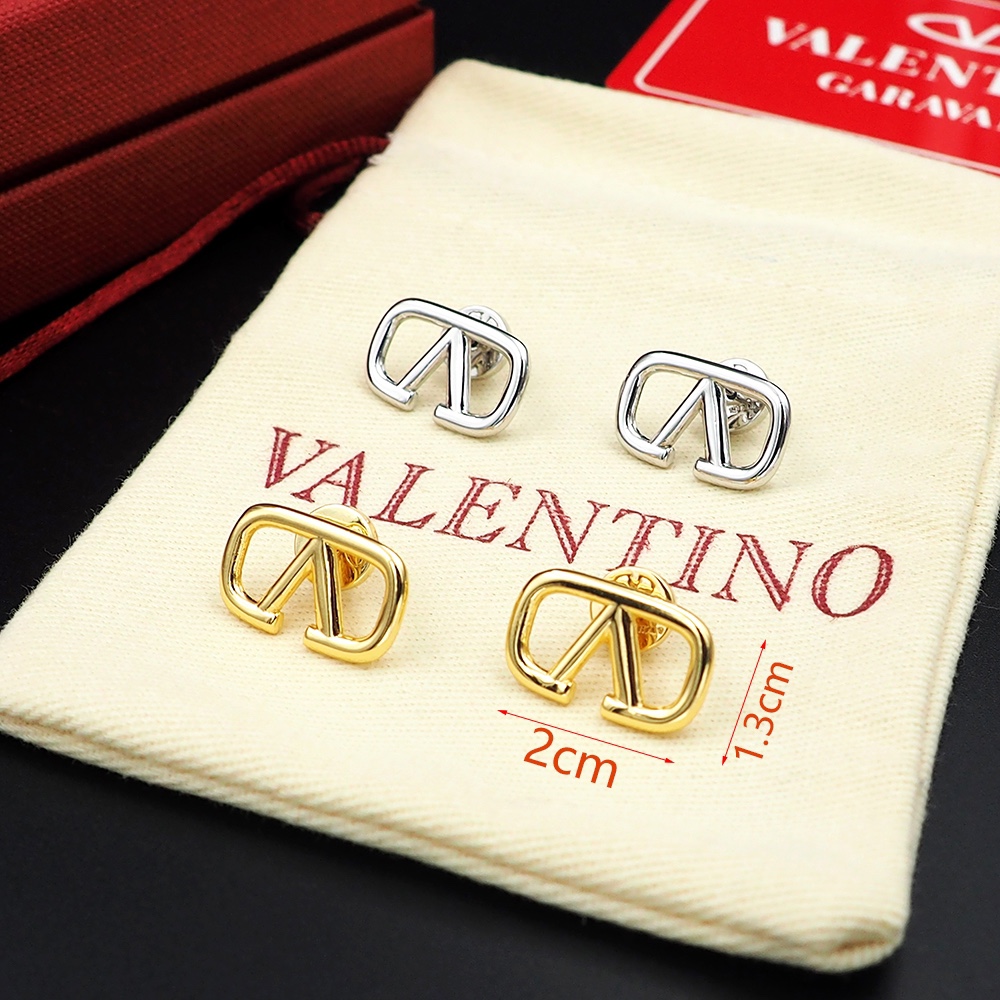 

Top Quality Classic Style Women Heart Studs Cute Size Luxury Letter Stainless Steel Earrings Wedding Party Gifts Wholesale 581888