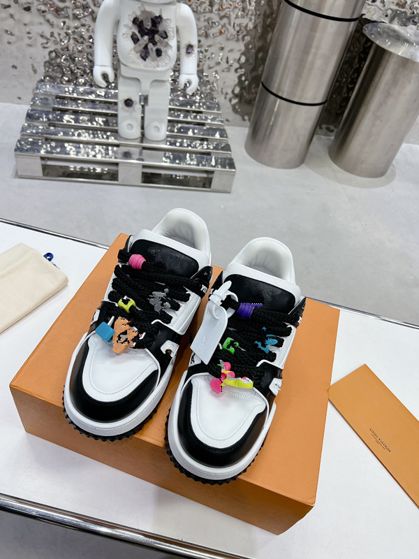 

New Hot High-top Sneakers Shoes Men Casual Walking Rubber Sole Men's Sports Fabric Leather Outdoor Trainers 0522, 05