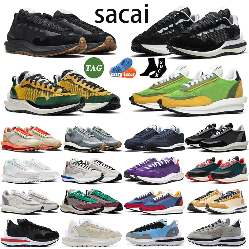 

designer shoes vaporwaffle LDWaffle mens casual Shoe ldv sacais sail triple black white Nylon Orange Blaze Fragment Blue smoke grey Gum Void Game Royal women trainer