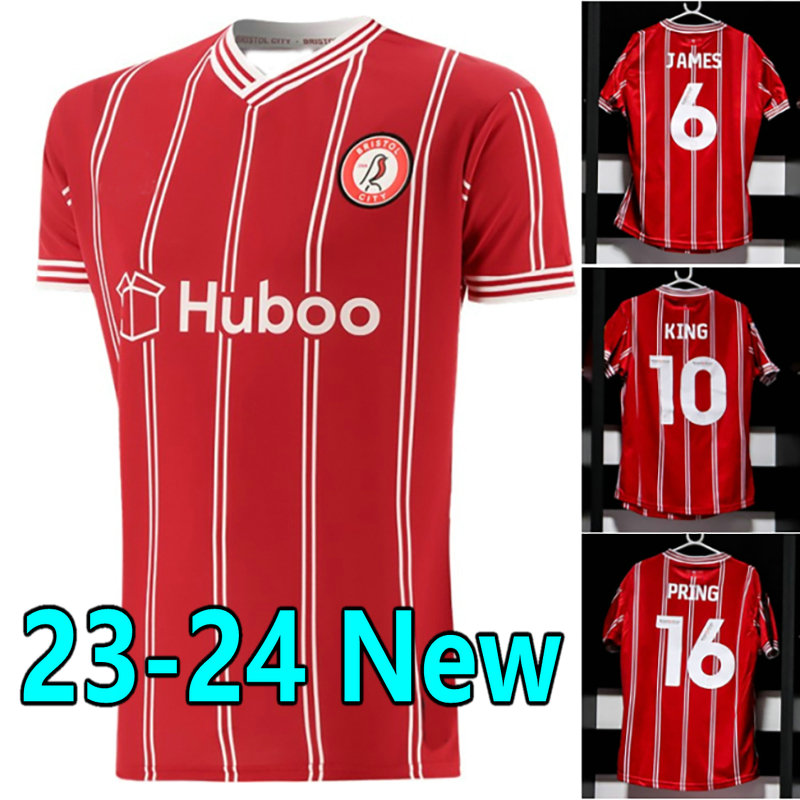 

23 24 Bristol City soccer jerseys SCOTT WELLS 2023 Home MEHMETI WEIMANN football shirt TANNER JAMES CORNICK KING maillots PRING VYNER NAISMITH SYKES camiseta futbol, 23-24 home