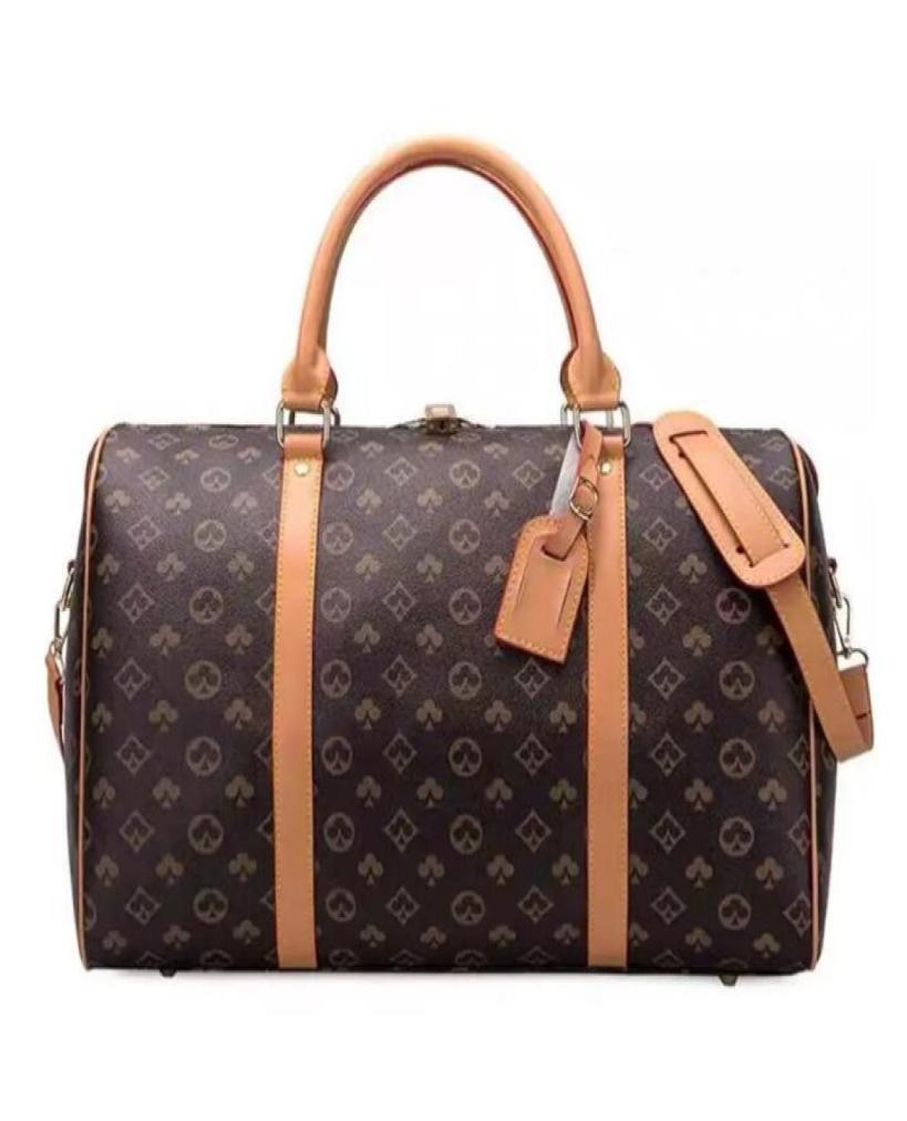 

new fashion men women travel bag duffle brand designer luggage handbags large capacity sport bags 54CM8749962, Sky blue