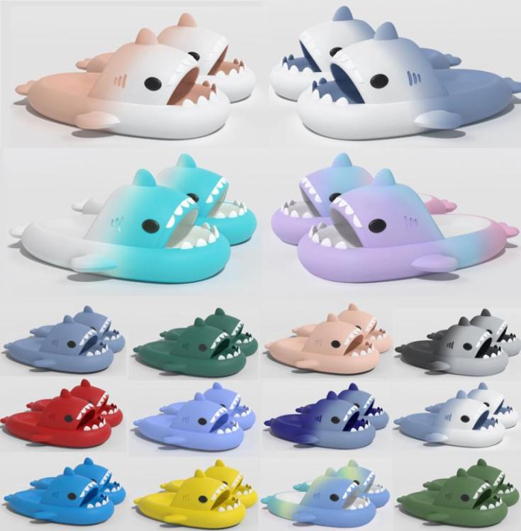 

Outdoor mens Slide Gradual Shark Feet Slippers Outside Women039s Indoor Home Bathing in Summer Antislip Couples Wear EUR 36478832423, Burgundy