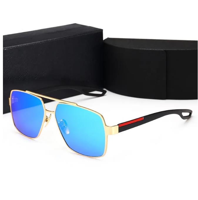 

526 high quality 2023 designers Sunglasses Men Women UV400 square polarized polaroid Lens Sun Glasses lady Fashion Pilot driving outdoor sports travel beach cde