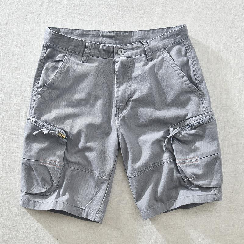 

Men's Shorts 2023 Summer Men's Casual Cargo Short Pants Fashion Multiple Pockets Decorative Comfortable Pure Cotton Streetwear, Black