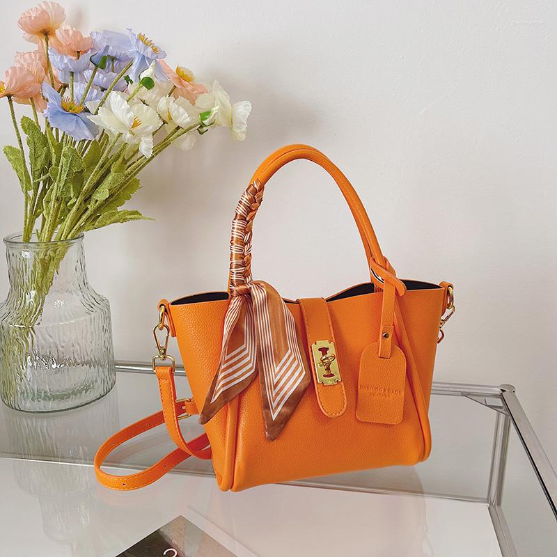 

Evening Bags Brand 2PCS Tote For Women Fashion Ribbon Shoulder Bag 2023 Bucket Cute Purses And Handbag Designer Crossbody, Fluorescent green
