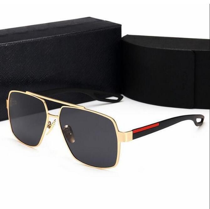 

luxury Oval sunglasses for men designer summer shades polarized eyeglasses black vintage oversized sun glasses of women male sunglass with box