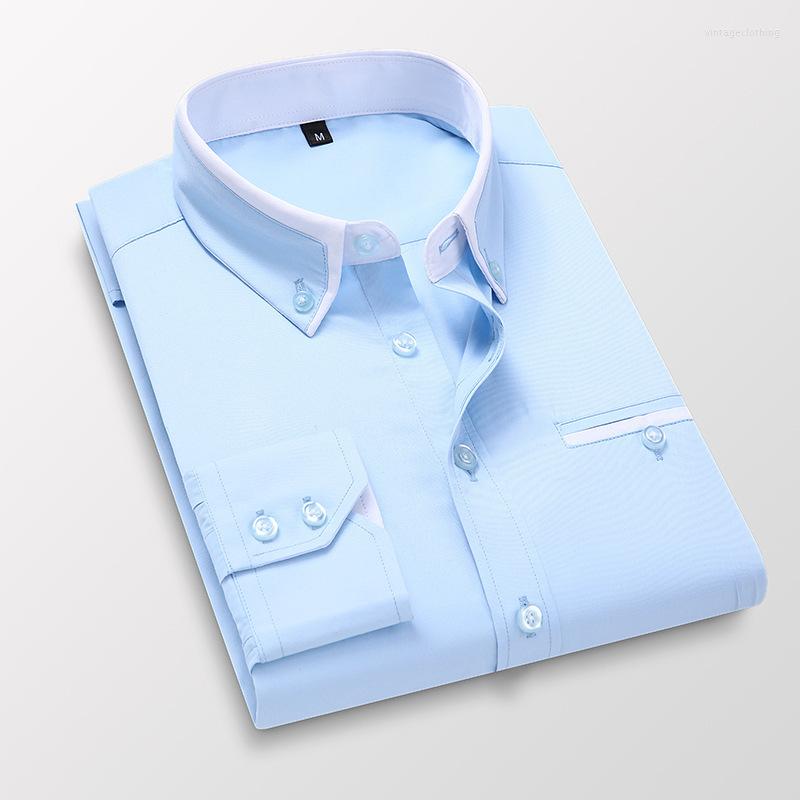 

Men's Casual Shirts 2023 Spring And Summer Trendy Fashion Korean Crespectful Sleeve Shirt Men's Formulas Slim