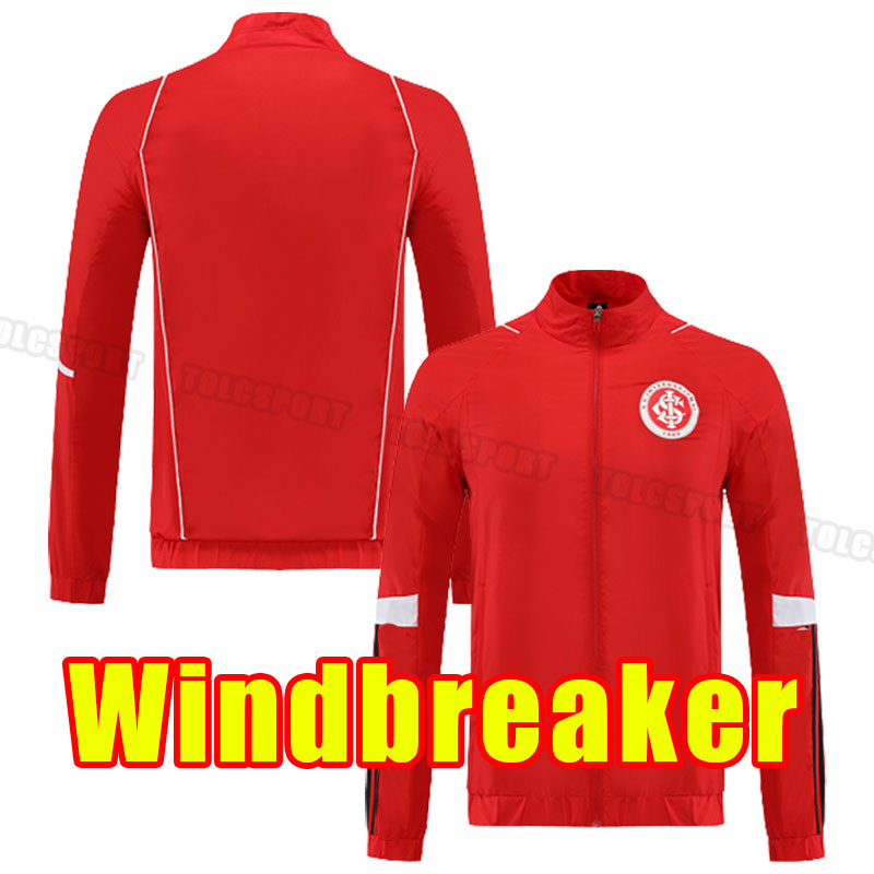 

Windbreaker 2023 2024 SC Internacional Soccer tracksuits Brazils sport Camisa GUERRERO T.GALHARDO masculino feminino football shirts PATRICK, As shown