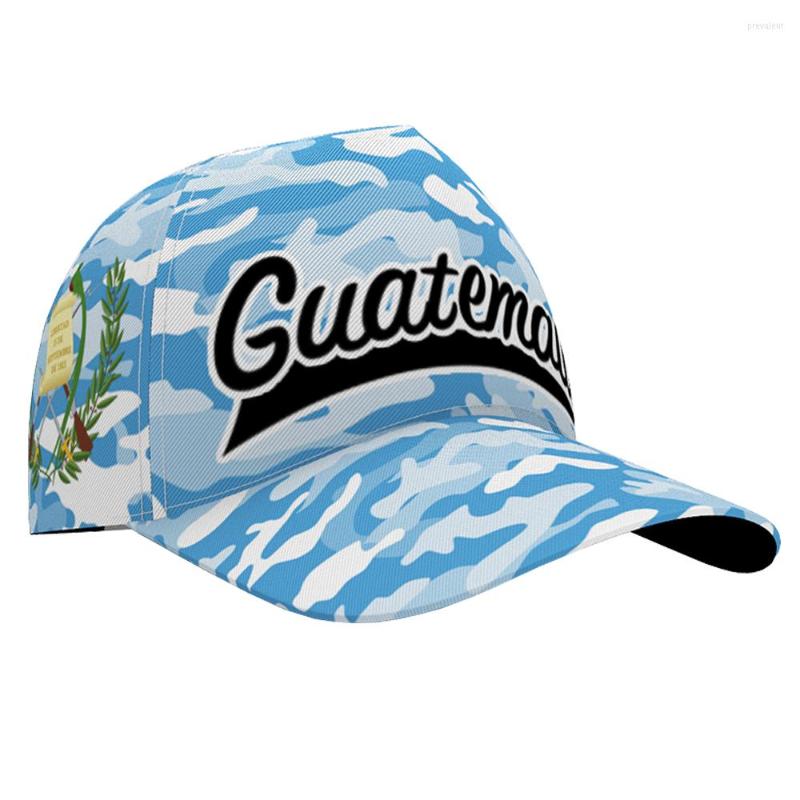 

Ball Caps Guatemala Male Youth Diy Custom Name Number Gtm Hat Nation Flag Country Guatemalan Spanish College Print Po Baseball, 1002