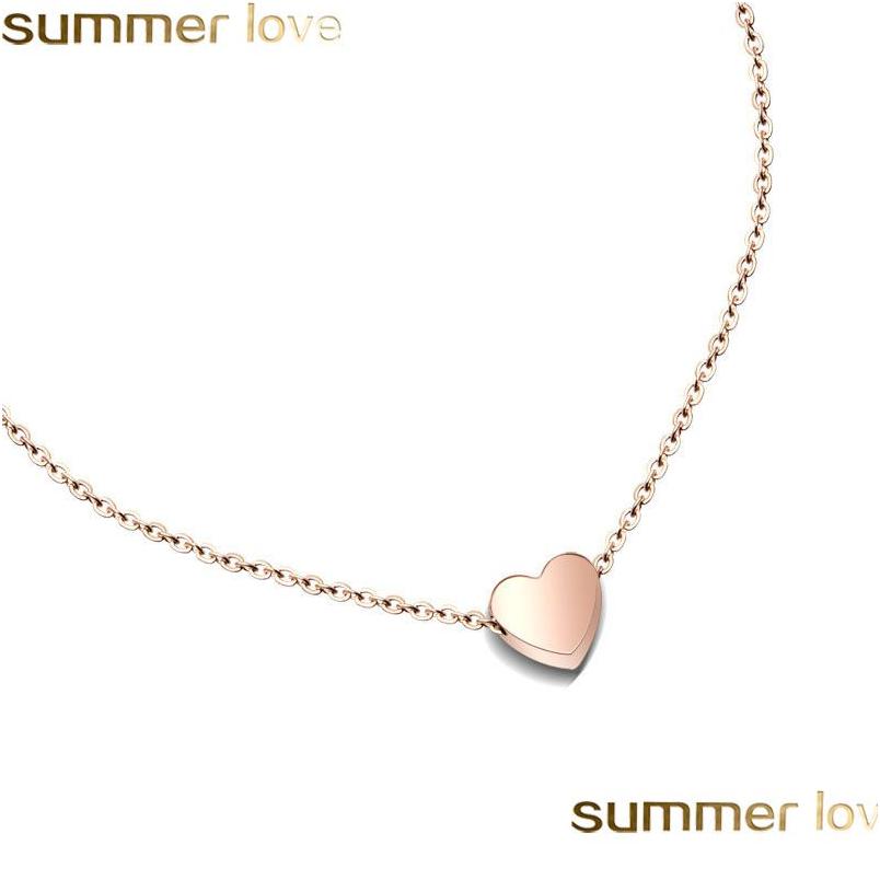 

Pendant Necklaces Little Blank Slider Heart Stainless Steel Small Round Necklace Engravable Memorial By Own Jewelry For Women Wholes Dhy5A