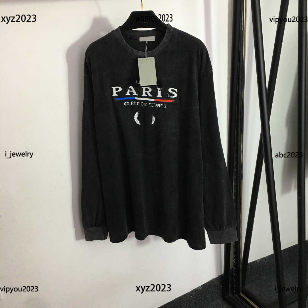 

women designer hoodie Size -L lady Chest logo embroidered letter round neck long sleeved sweater Spring and Autumn Products May25, #1