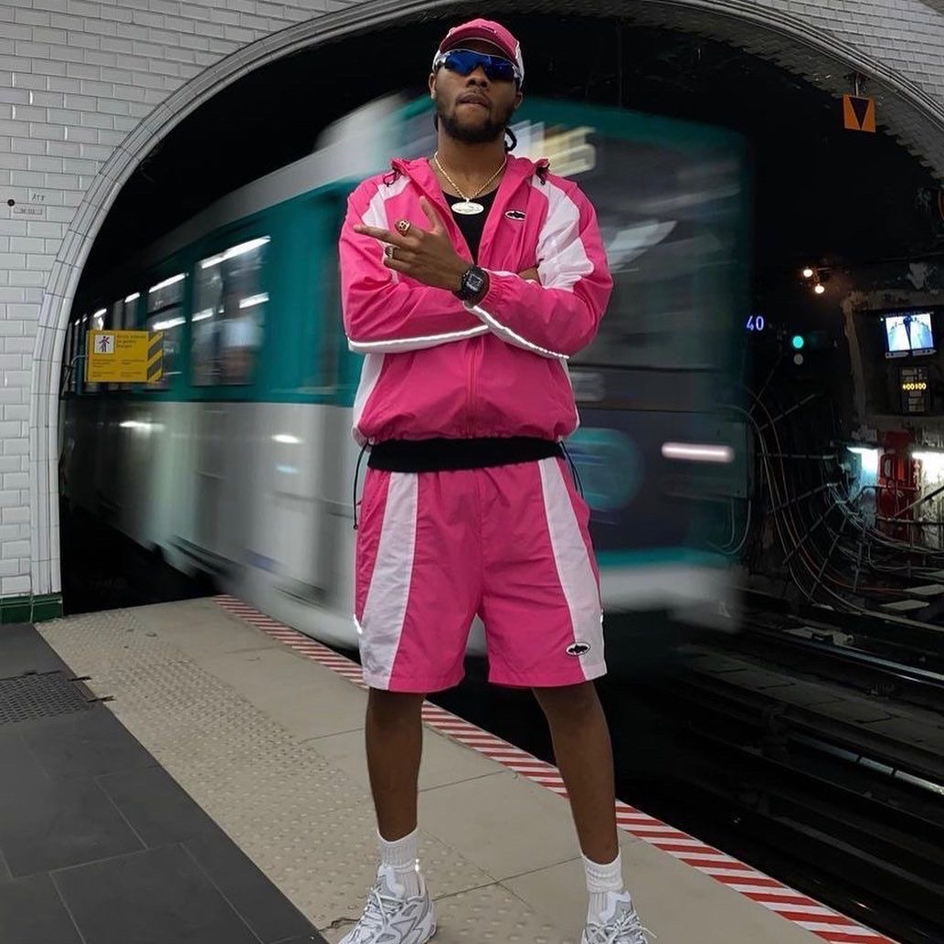 

Crtz Jacket Men Plus Size Hoodie Corteiz Jacket Sweatshirt High Quality Charge Coat Alcatraz Hoodie High Neck Embroidered Letter Clothing High Street pullover SML, Pink shorts