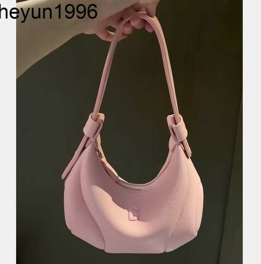 

Soft leather for women spring/summer 2023 new trendy niche designer baseball underarm handheld one shoulder crossbody bag, Nai xi fen