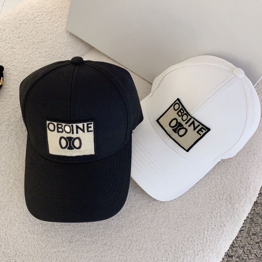 

Luxury Ball Caps Fashion Casual Cap for Man Woman Hats Classic Black and White 2 Color Hat, C1