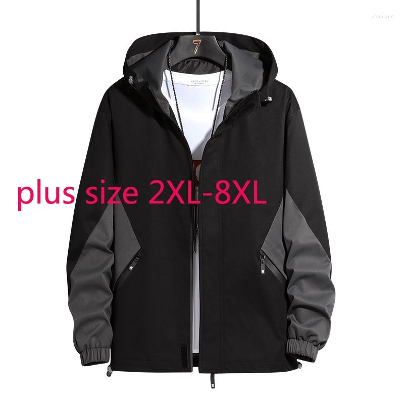 

Men's Jackets Arrival Fashion Super Large Autumn And Winter Young Men Coat Male Casual Plus Size 2XL 3XL 4XL 5XL 6XL 7XL 8XL, Blue