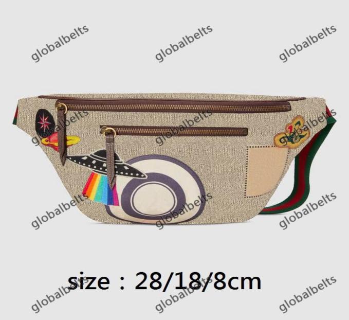 

waist bag beltbag fannypack waistbags bumbagmens Large capacity necessary the street Fashion chest main classic colorful women Who7504394, Sky blue