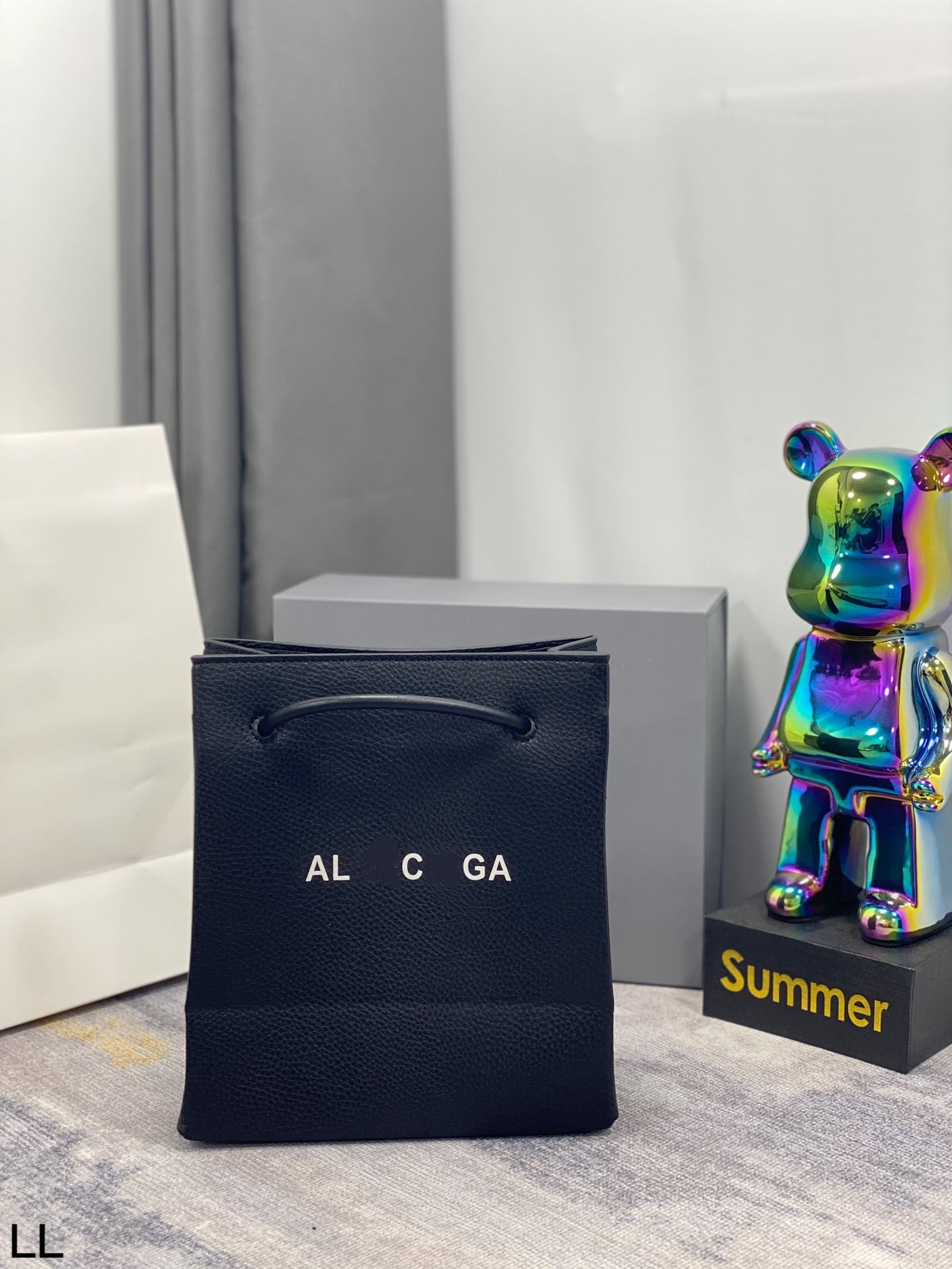 

2023 New Mini Tote Bag Luxury Designer Women's One Shoulder Handheld Crossbody Bag Fashion Versatile Shopping Bag Large Capacity Daily Commuting, Black