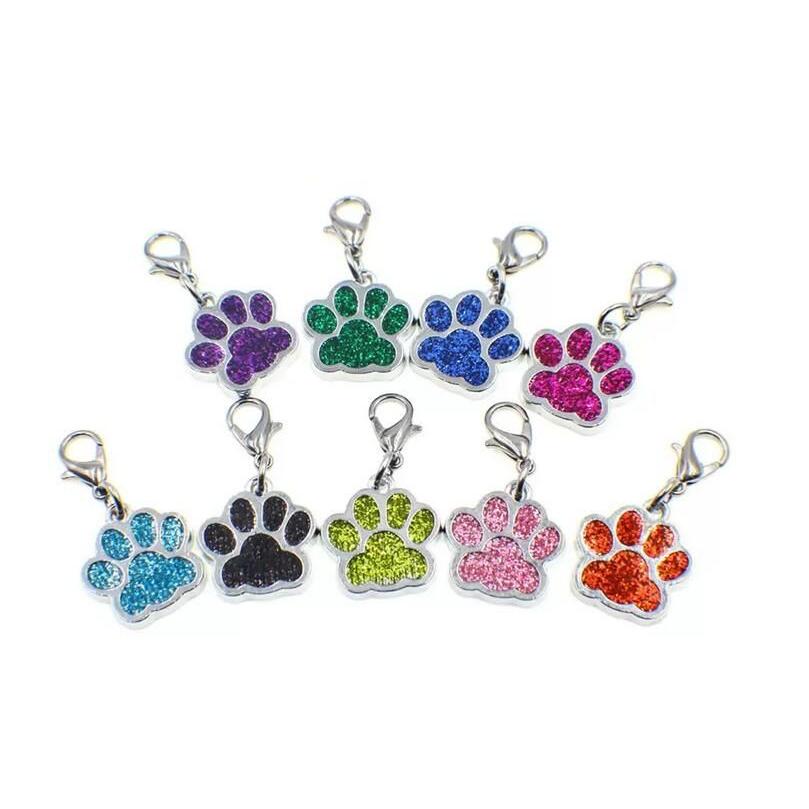 

Key Rings Cartoon Dog Paw Sier Color Fashion Keychain For Car Keys Pendant Women Man Jewelry Wholesale Drop Delivery Dhmhg