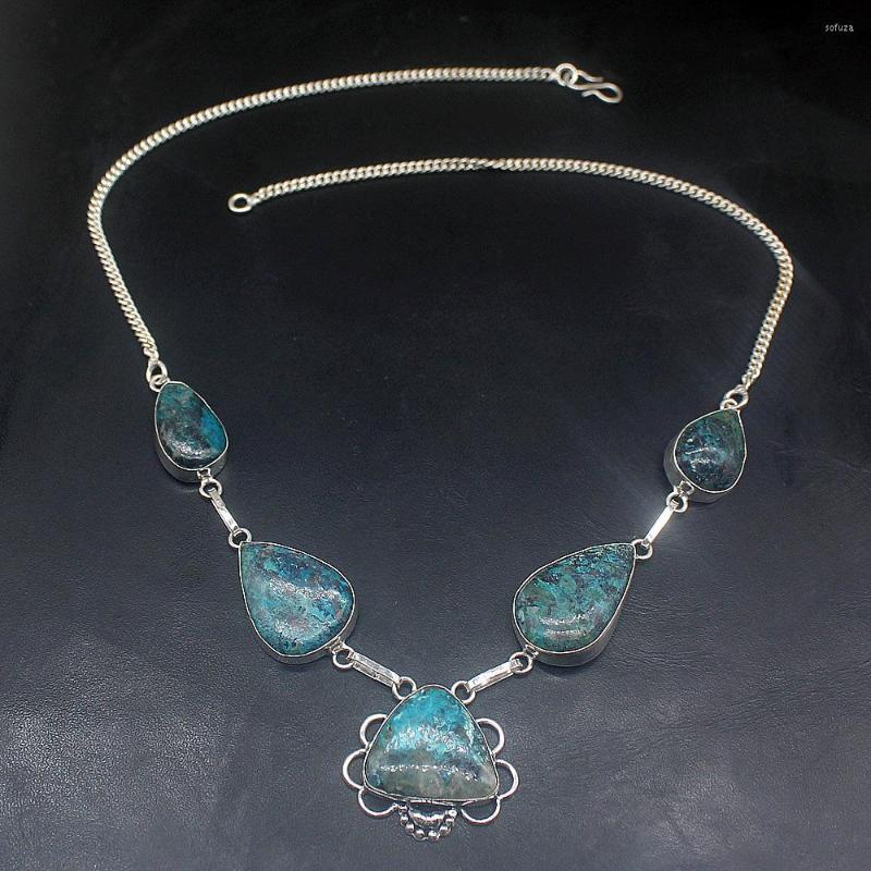 

Chains Hermosa Jewelry Natural Fashion Sea Sediment Arrival Silver Color Chain Necklace For Women Ladies Gift 20234994