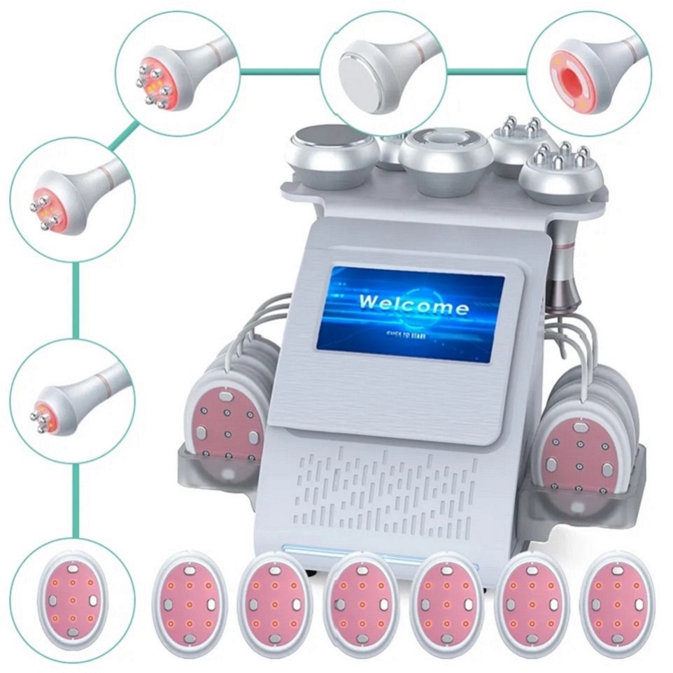 

6 in 1 80k slimming Ultrasonic Vacuum Cavitation Slimming Machine Body Shaping Massager Body Beauty Salon Massage Fat Burning beauty Machine