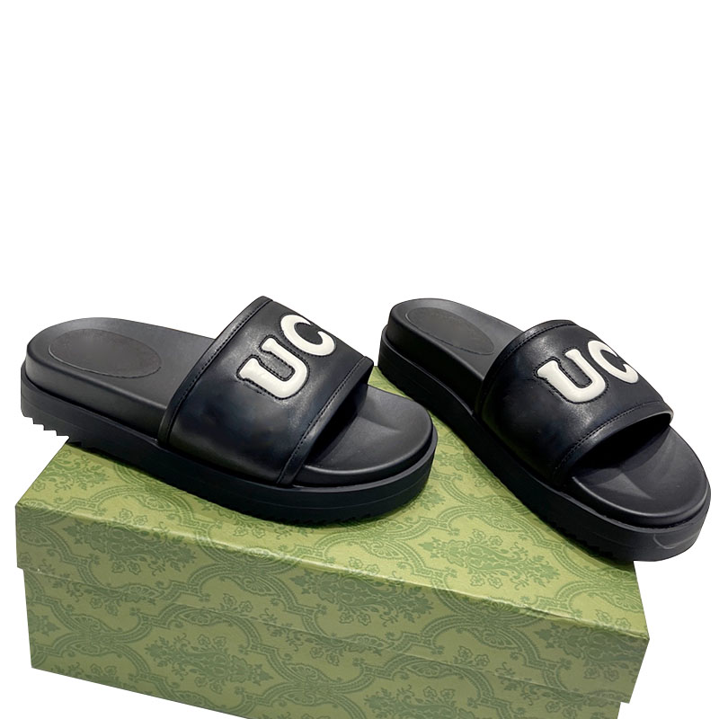 

Womens Slip On Slippers Platform Heels Sandals Adjustable Ankle Buckle Dress Shoes Calfskin Retro Balck Comfortable Casual Shoe Designer Slingbacks Wedding Shoe, Shoe box