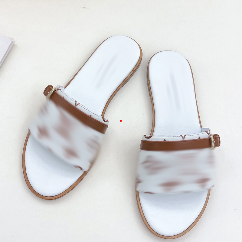 

2023 Fashion Women Slippers Sandal Classic Black Flat Home Slipper Bathroom Leather Sandals Shoes Woman Flip Flops Luxury Pantoufles Sandales Summer Slides -177, Picture color