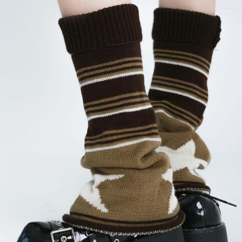 

Women Socks Thickened Boot Soft Coldproof Chic Cold Winter Protectors, Coffee