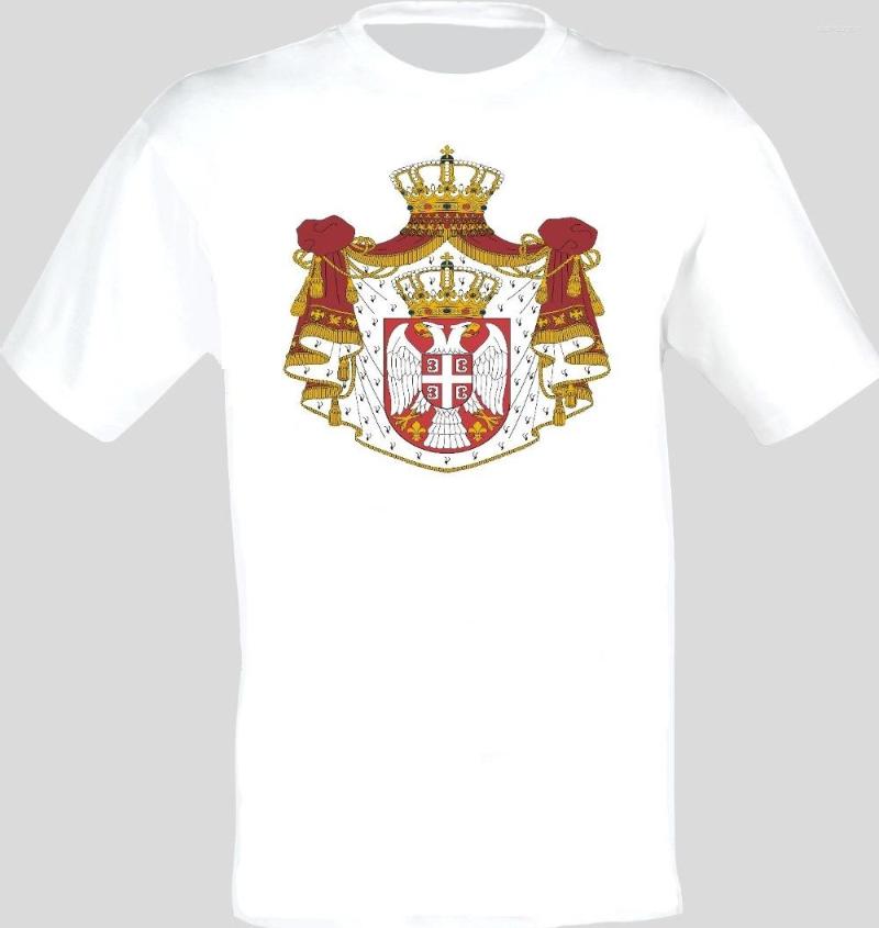 

Men's T Shirts Coat Of Arms The Serbia Serbian Flag T-Shirt All Sizes 2023 Fashion Brand Tops StreetWear Solid Color, New shirzzz13464
