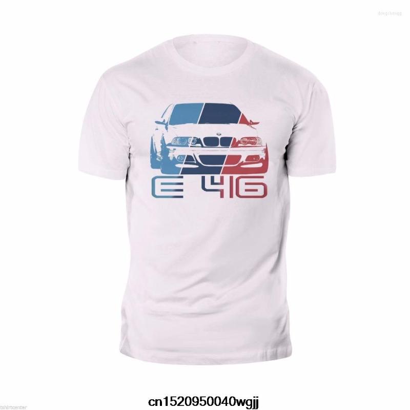 

Men's T Shirts Funny Summer Cotton Fitness Clothing T-shirt E46 Race M Power M3 Tee Sleeveless Tees O-Neck Shirt, New shirsx16321