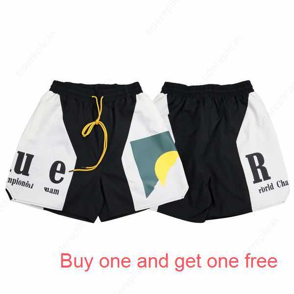 

2023 Rhude Men Shorts Designer Short Gym Swim Splash Ink Design Letter Print Swimming Inaka Oversized Fit Tech Mesh Eur Sizes 13 78Y8, Style no. 35