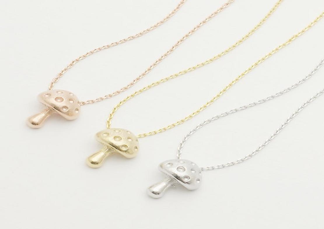 

sell hippie chic mushroom pendant necklace Bohemian fashion women Neclaces necklace festival gift for women5983188