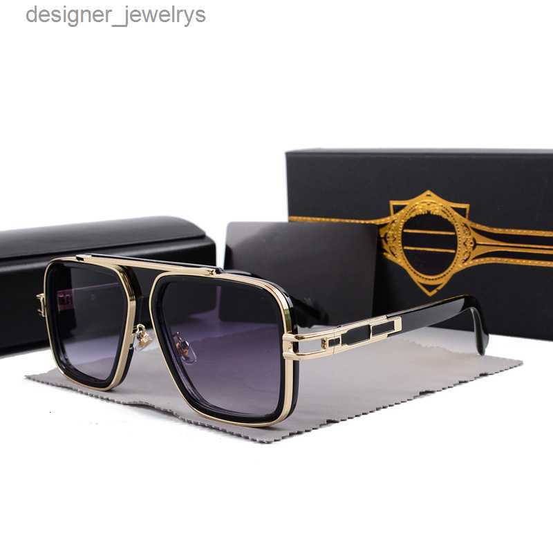 

Dita sunglasses Luxury brand Vintage Sunglasses square Women's Sun glasses Fashion Designer Shades Golden Frame Sunglasses UV400 Gradient LXN-EVO DITA