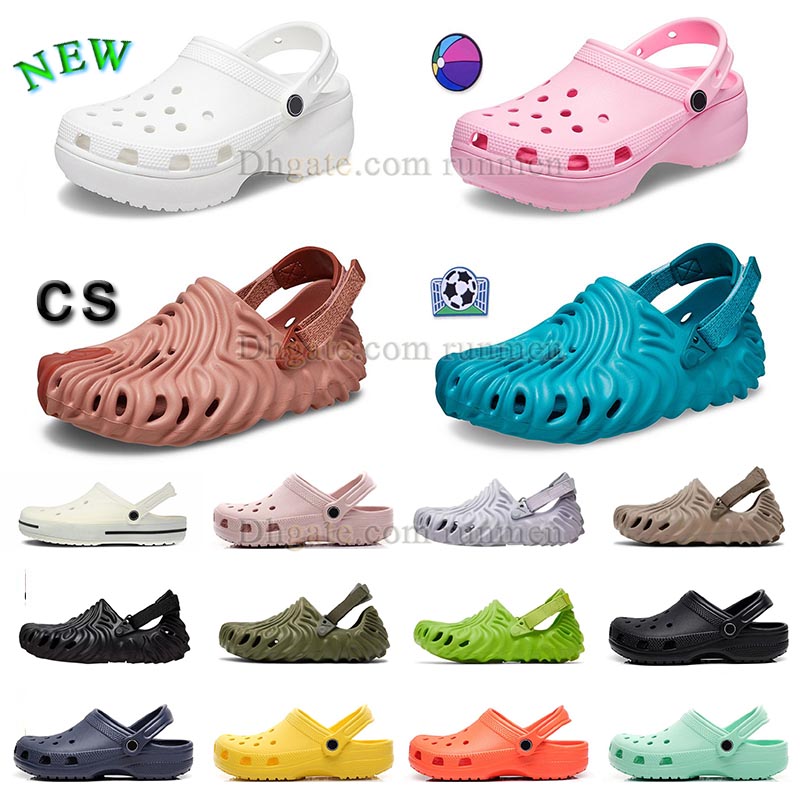 

Designer Sandals Bembury Croc Clog Buckle Slippers Pollex Croos Slides platform black white aqua khaki classic mens charm Waterproof crocodile Shoes crock sandel, M3-m7 (2)