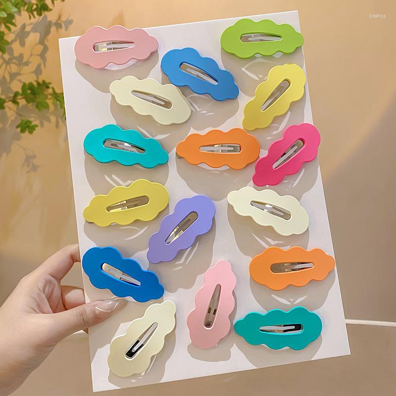 

Hair Accessories 10pcs Colorful Cartoon Cloud Traceless Clip BB For Children's Fragmentary Sorting Magic Tool 2023, 10 mixed colors