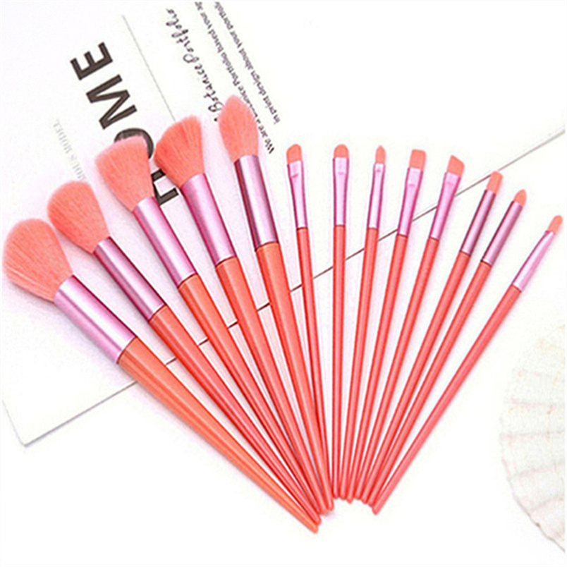 

13Pcs Soft Fluffy Makeup Brushes Set for cosmetics Foundation Blush Powder Eyeshadow Kabuki Blending Makeup brush beauty tool D53