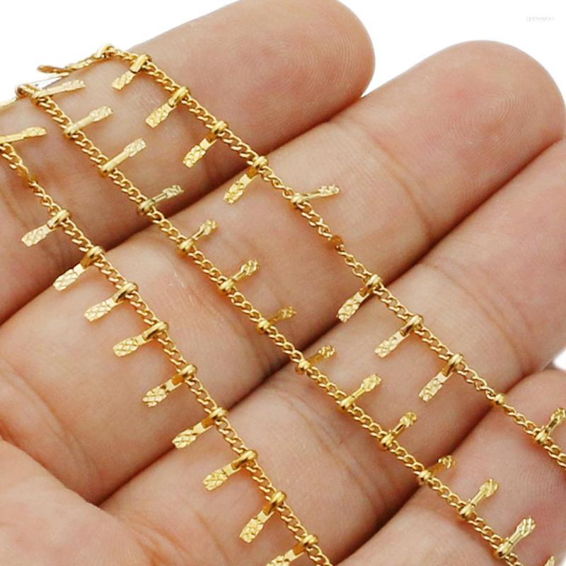 

Chains 1Pc Width 1.5mm Stainless Steel Clips Leaf Necklace For DIY Bracelet Handicraft Anklets Jewelry Making Supplies
