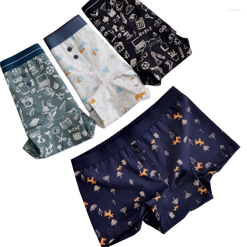 

Women's Panties HaleyChan 1Pc Women's Underwear Graffiti Printing Cotton Trans Lesbian Tomboy Boxer Briefs Lingerie Knickers, H4