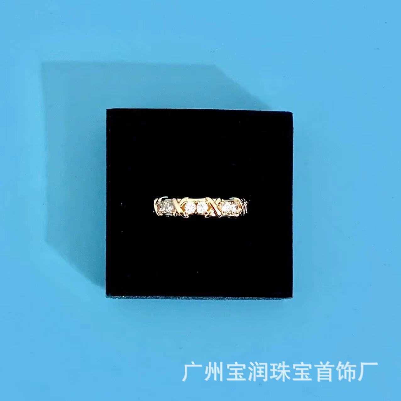 

Original designer Tiffay Bird's Nest Diamond Ring Fashion Trend s925 Sterling Silver Personalized Light Luxury Versatile for Men and WomenC7DX