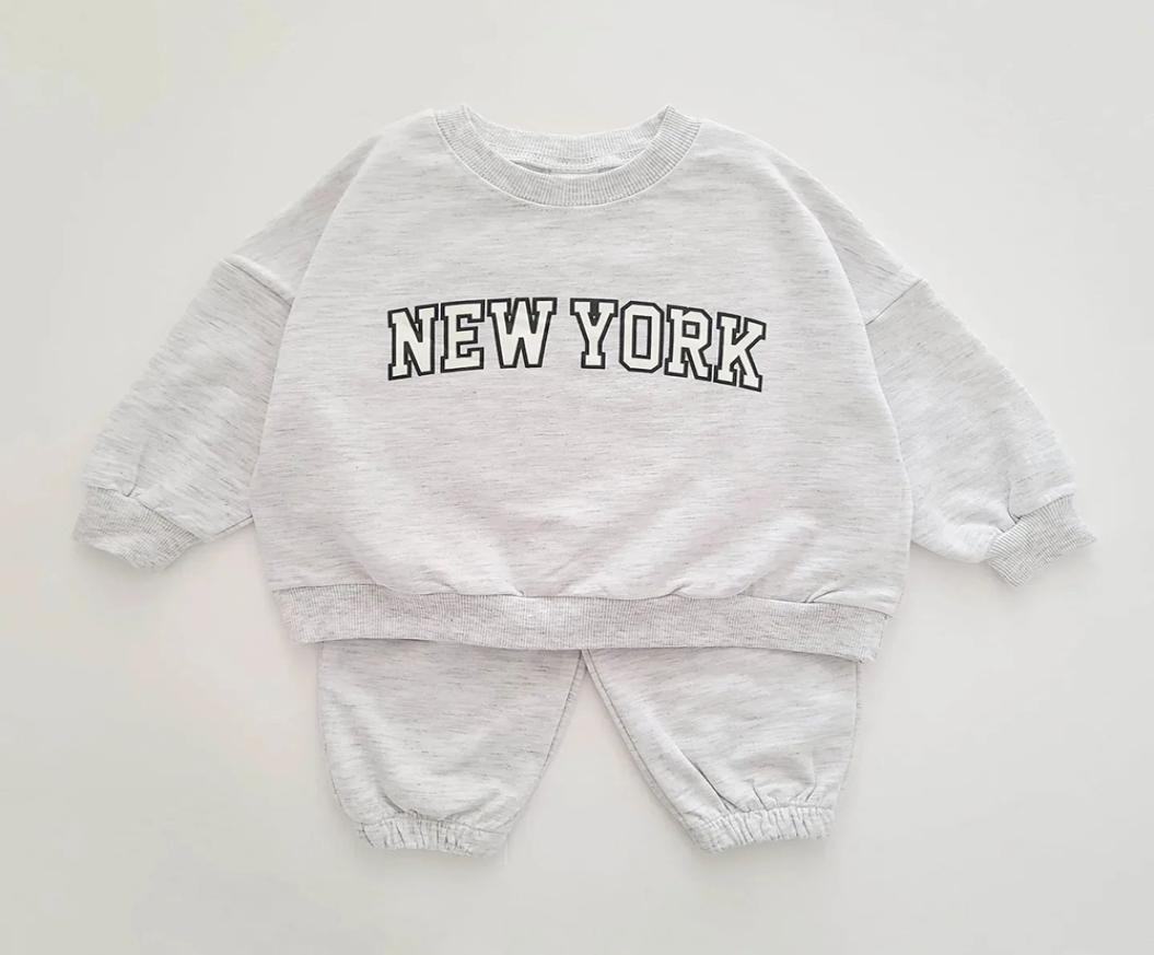 

Clothing Sets Melario INS Kids Boys York Sweatshirt Jogger Pants Set Autumn Baby Girls Clothes Toddler Hoodie and Pants 2 Pcs Outf7620750, Dark grey