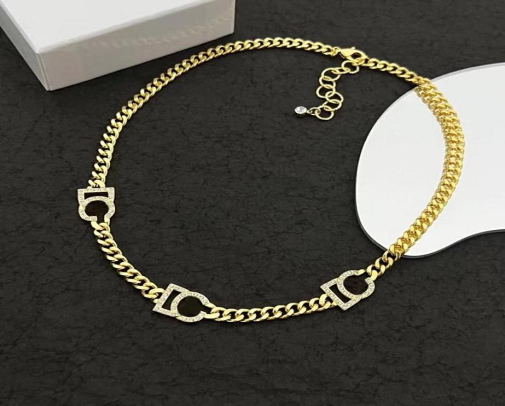

Fashion new designed Charm ladies necklace Bracelets hollow out G Letters with diamonds 18K gold plated women bracelet Designer Je7258655