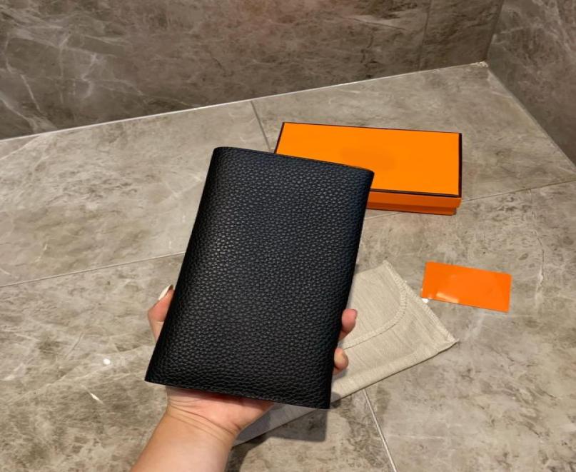 

fashion credit card original box holder high quality classic leather purse folded notes and receipts bag wallet purse distribution5888834, Red